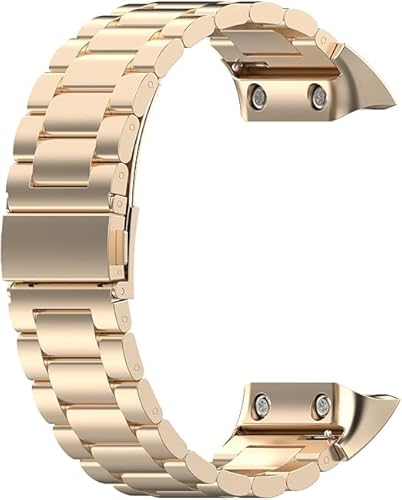 Straps Compatible with Garmin Forerunner 35/30 Strap, Metal Stainless Steel Wristband Replacement Business Watch Band for Garmin Forerunner 35/30, One Size, Stainless Steel, 0