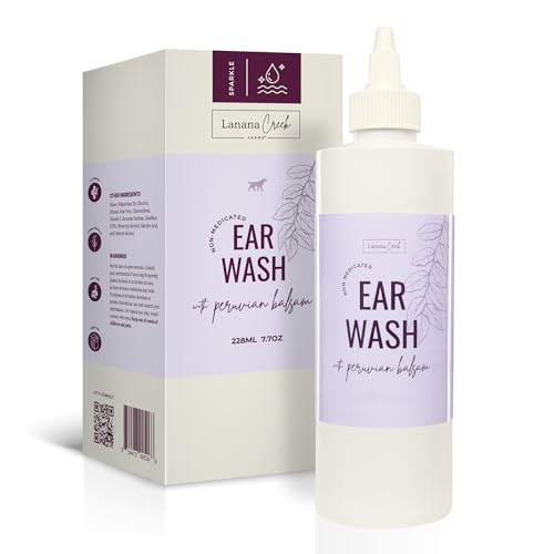 Lanana Creek Farms® Botanical Ear Wash 7.7 oz Squeeze Bottle with Squirt Nozzle | Gentle | Non-Medicated | Gentle on The Ears | Made in The USA - image 8