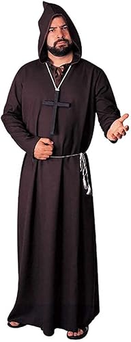 Rubie s Costume Co de los hombres disfraz de monje Ghoul Robe