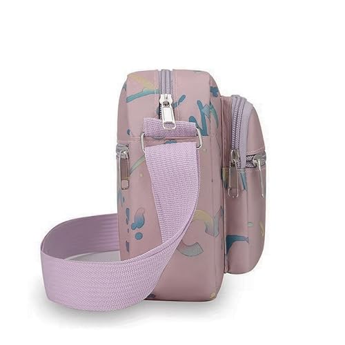 Image of WildHorn Sling Bag for Women | Polyester Crossbody Bag | Multi-Compartment Shoulder Bag | Lightweight Travel & Daily Use Bag