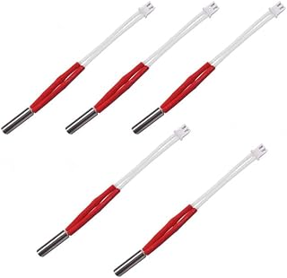 [5Pcs of pack] Anycubic Chiron Ceramic Cartridge Heater Heating Tube (3Pcs) 12V Compatible with Anycubic Chiron 3D Printer