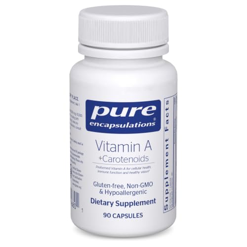 Pure Encapsulations Vitamin A + Carotenoids