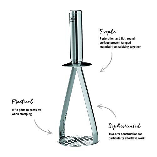Premium Stainless Steel Vegetable & Potato Masher - 25.4 cm - Image 2