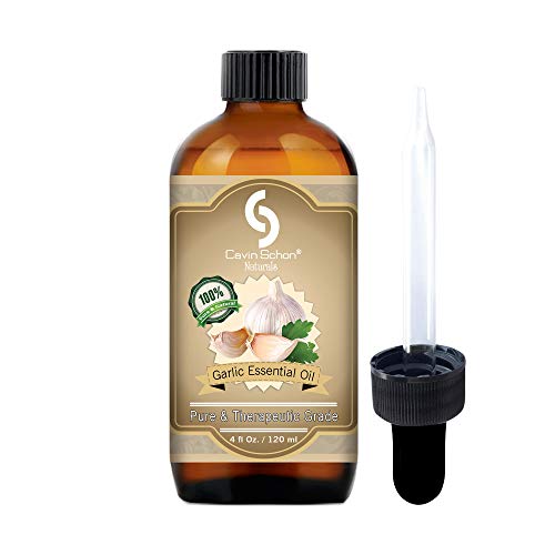 4 fl. Oz Undiluted Garlic Essential Oil - 100% Pure, Natural, Premium Essential Oil