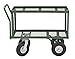 Sandusky TW3820 Green Heavy Duty Steel 2-Deck Flat Wagon, 550 lb. Capacity, 33