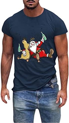 Rood fout Kerst t-shirt / Kerstkleding Dont fuck with Santa voor dames bestellen