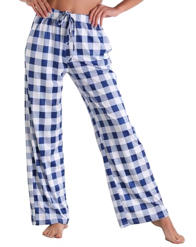 Image of X-Image Women Comfy Casual Pajama Pants with Pockets & Drawstring