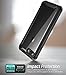 i-Blason Case for iPhone 8 Plus/iPhone 7 Plus, [Ares] Full-Body Rugged Clear Bumper Case with Built-in Screen Protector (Black)
