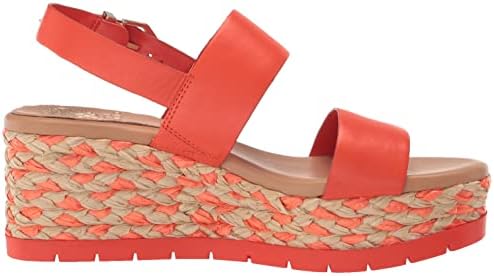 Vince Camuto Women's Miapelle Wedge Sandal, Sunset Orange, 9 | Image 5