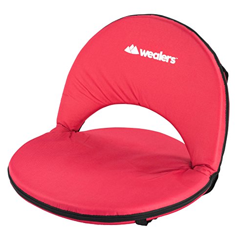 Portable Reclining Seat with 5 Adjustable Positions and Shoulder Strap - All Purpose