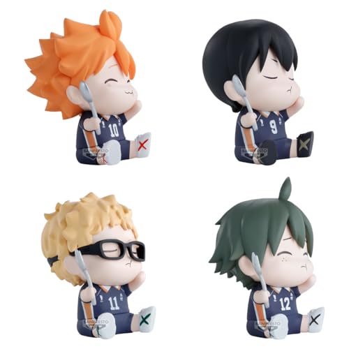 Banpresto Figura de Accion Haikyu!! Happy, Collection Box 6 cm, BP29652P Multicolor, Figura Coleccionable, Optimo para los fanáticos del Anime Haikyu
