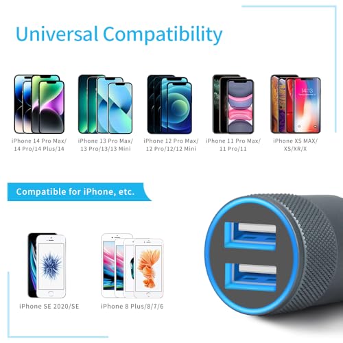 Coyza SA-FS-21 [Mfi Certified] Coyza Fast Car Charger Adapter thumb #3