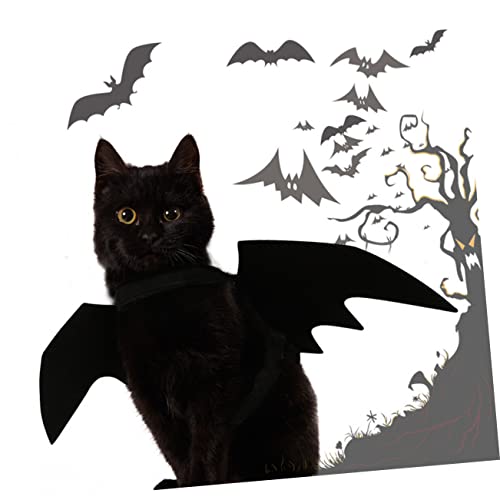 Disfraz para perro alas de murciélago Halloween L miniatura 4