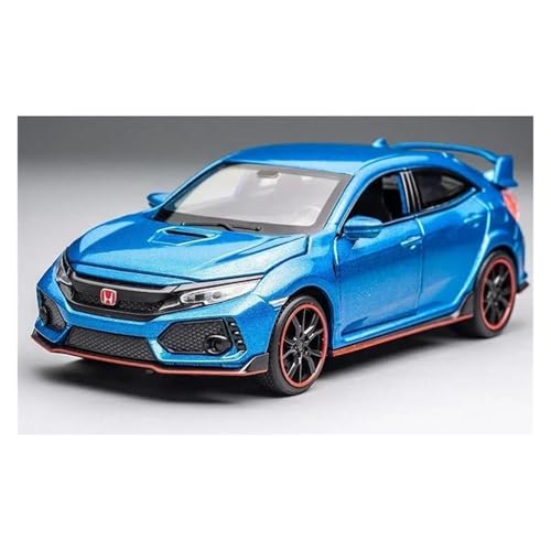 Modelo de Coche Decorativo 1:32 Civic Type-R Azul
