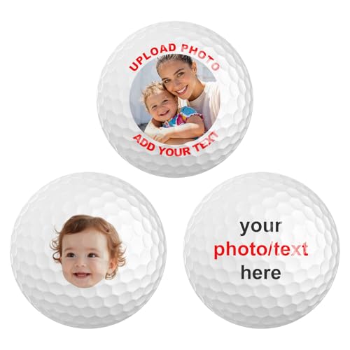 Vasemongerius Personalized Golf Balls, Custom Golf Balls with Logo or