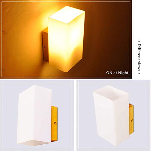 Lámpara de pared interior E27 para pasillos estrechos que optimiza espacio y luz 6