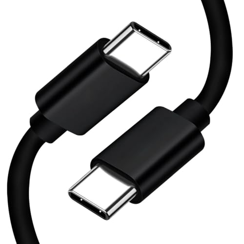 Image of Type-C to Type-C USB Cable for Infinix GT 20 Pro 5G Charging Cable Original Like 65W Fast PD Charger Cable | Dash Warp Dart Flash Super Vooc Data Cable (6.5A, 1M, TCCB, Black)