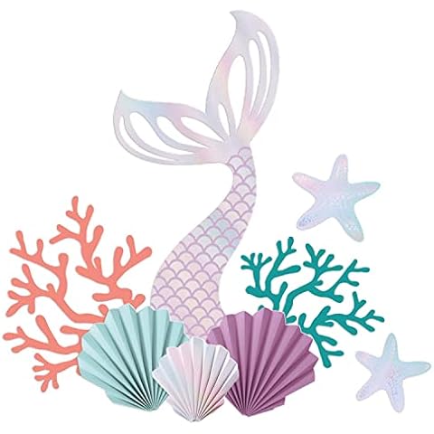 Amscan Mermaid Tales Birthday Party Decorations Cover