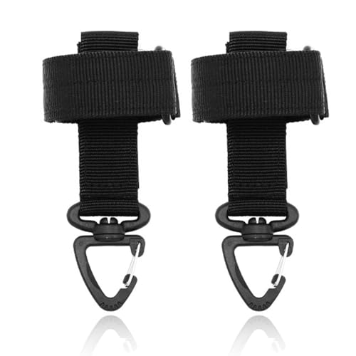 VYIBPDY Porta Guantes Cinturon policial,2 Piezas Guantes tácticos Multiusos al Aire Libre Cuerda de Escalada Hebilla de Almacenamiento Llavero Guante para Woker y Hike para Guardar los Guantes