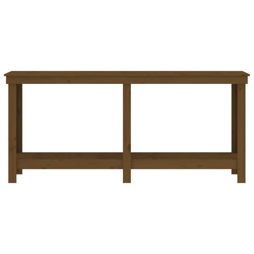 Banco da lavoro in legno di pino massiccio, 180 x 50 x 80 cm, con ripiano e cassetto, per officina, garage, cantina, fai da te, tavolo per hobby, con piano di lavoro stabile e stazione