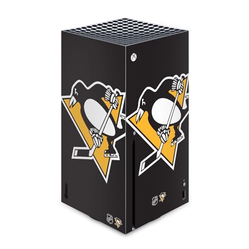 Peau autocollante Pittsburgh Penguins Xbox Series X vinyle haute précision