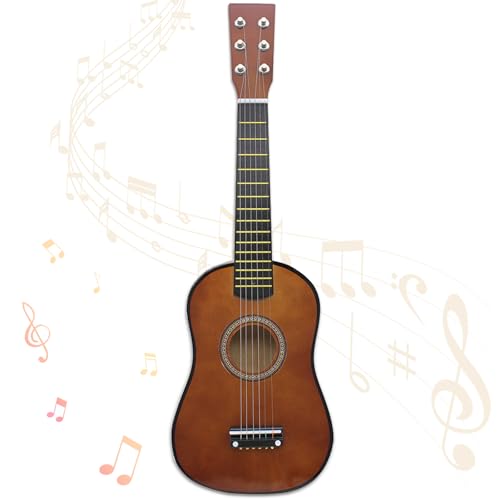 Guitarra para Niños, Juguete Guitarra Acústica de 23 Pulgadas 6 Cuerdas de 3 a 12 años, Instrumentos...