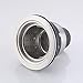 Kitchen Sink Drain Strainer 3-1/2-Inch Sink Drain Assembly Stopper with Basket Cover Lid Rustfree SUS 304 Stainless Steel, S3001