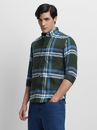 Image of Dennis Lingo Men's Checkered Slim Fit Shirt