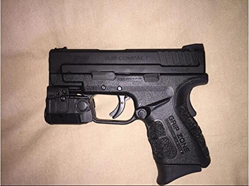 Aecktech Grip 2 Pieces Extensions Fits Springfield Armory Xd Series 9Mm,40S&W,357Sig,And 45Gap(Sub-Compact, Compact And Full Size) Models And Mod 2 Farmes Black #TOP1