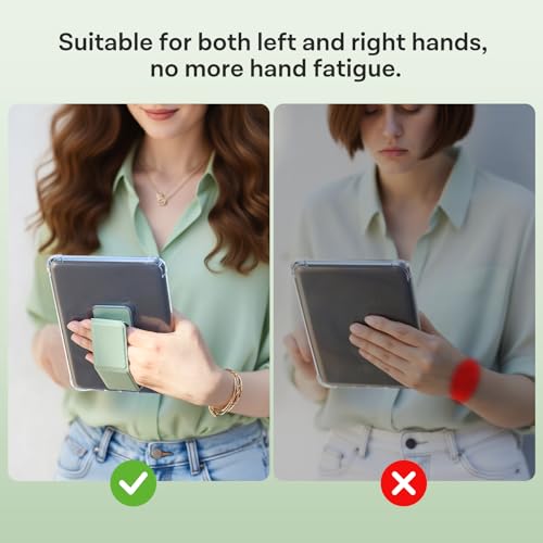 Image of CoBak Case with Stand for for 6 inch Kindle (2024 & 2022, 11th Gen) - PU Leather Smart Cover with Auto Sleep /Wake & Hand Strap, Sage Green