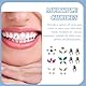 Zahnschmuck,Zahnstein Schmuck,Tooth Gem Kit,Zahnschmuck Set,Zahnkristall,Shining Smile DIY Tooth Gem Kit,mit Strasssteine Und Pferdeaugen-Bohrer,Kristall Edelstein Strass Dekor