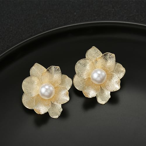 Gold Statement Leaf Rhinestone Stud Earrings, Gold Flower Filigree Dangles, Pink/Purple/Yellow Flower Acrylic Earrings3