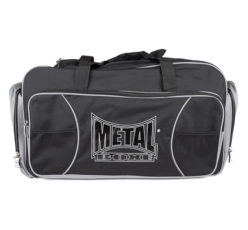 METAL BOXE Sac de Sport Noir/Gris