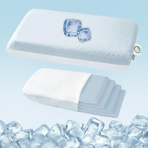 LOFE® Adjustable Memory Foam Pillow, Cervical Pillow for Neck Pain Relief