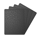 Brlvget Car Anti Slip Dashboard Pad Magic Sticky Gripping Pad Sticky Gel Pad Multifunctional Fixate Gel Pads Non-Slip Mounting Pad Cell Pad Phone Mat Dashboard Mat, 7.1 x 5.5 inch (4 Pack)