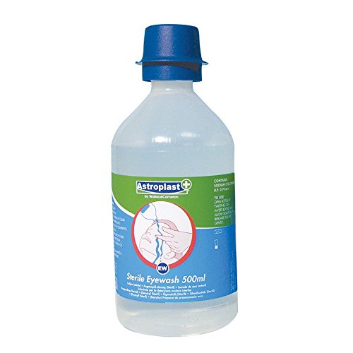 Astroplast 500 ml Clear Saline Eyewash - Pack of 3