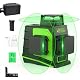 Huepar 3D Kreuzlinienlaser mit grüner Laser-Technologie, 360 Grad