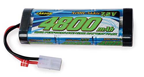 Batterie pour voiture RC Carson 7.2V 4800mAh NiMH avec prise Tamiya