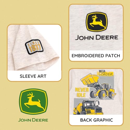 John Deere Truck T-Shirt Toddler to Little Kid Sizes (2T - 7-8)4