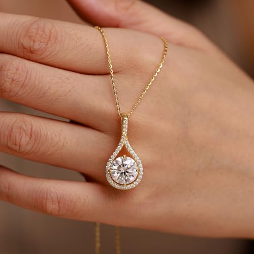 E-Emermaking Moissanite Diamond Necklace Gift For Women thumb #7