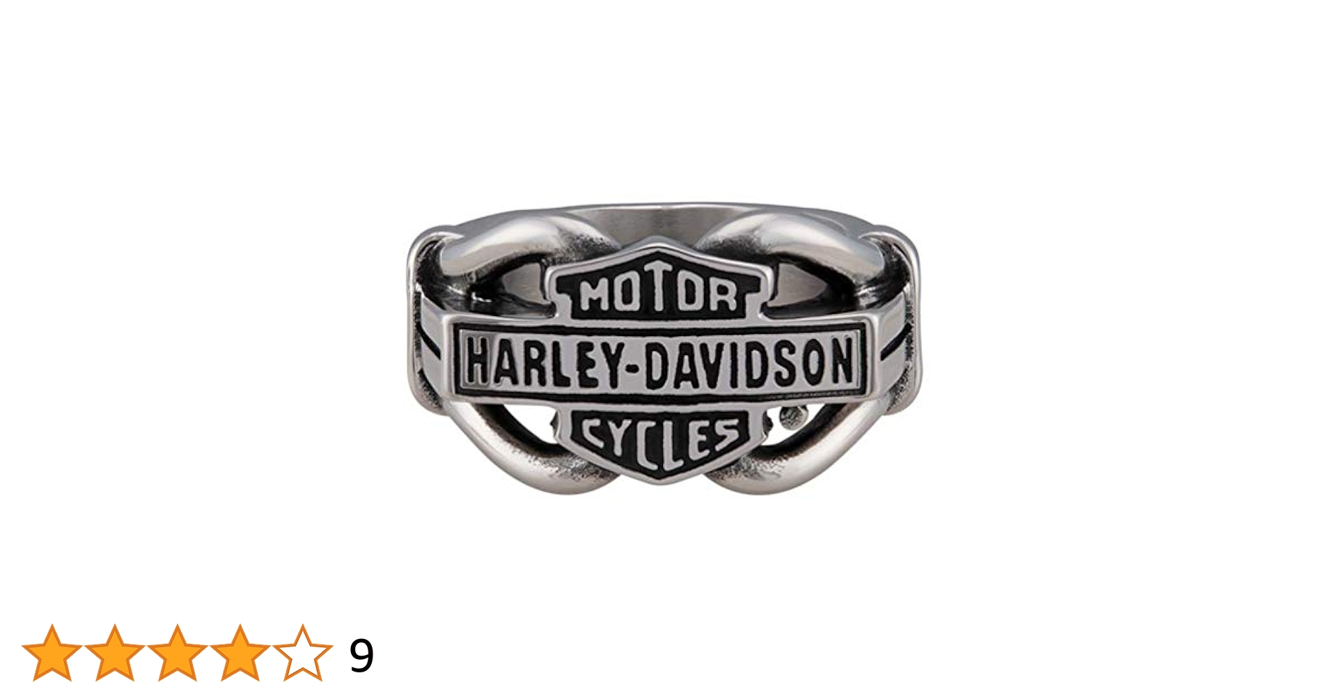 Harley Davidson ヴィンテージ B&S ハードウェアリング Harley-Davidson Men's Vintage B&S Hardware Ring Band