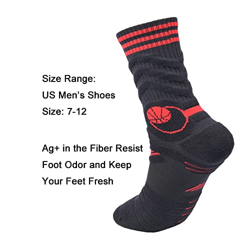 Mens and Womens Anti Odor Quick Dry Sweat Resistant Padded Low Cut/Quarter Compression Running Sneaker Socks3