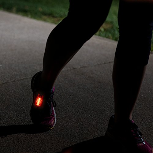 Led Safety Light 2 Pack (Orange) - Nighttime Visibility For Runners, Cyclists, Walkers, Joggers, Kids, Dogs, Relays & More - Clip To Clothes Strap To Wrist, Ankle, Bike, Collar Or Just About Anywhere! #TOP5