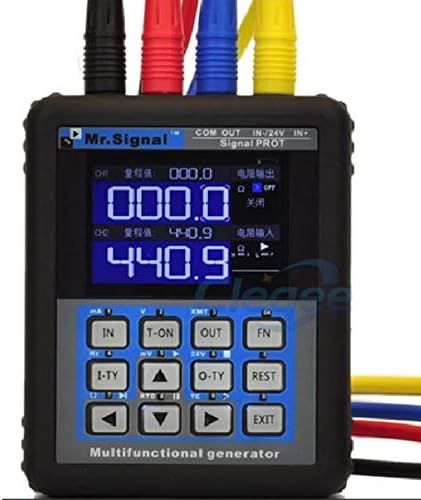 MR2.0TFT-P 4-20mA generator / 4-20mA calibration Current voltage Signal Pressure transmitter USB Port Rechargeable Mr Signal