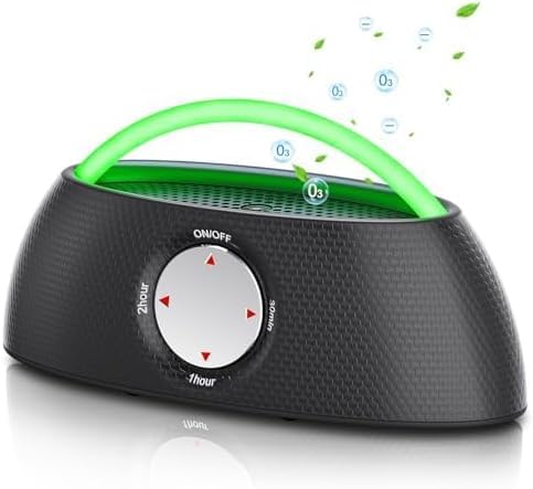 Greprety Rechargeable Ozone & Ion Air Purifier