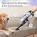 LEVOIT Cordless Vacuum Cleaner, Stick Vac with Tangle-Resistant Design, Up to 50 Minutes, Powerful Suction, Rechargeable, Lightweight, and Versatile for Carpet, Hard Floor, Pet Hair, LVAC-200
