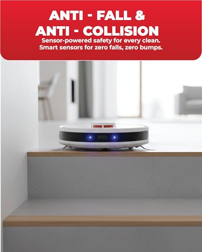 Image of TIRON TRV 10P Robotic Vacuum Cleaner, 2-in-1 Mop, Laser Navigation, 5000 Pa Suction