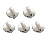 Siwdoy (Pack of 5) WB03T10284 Knob Compatible with General Electric GE Range/Stove/Oven Control Knob AP4346312 PS2321076