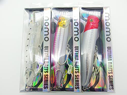 momolures - ULTIMA POPPER 120 30g Leurre flottant pour bar, mer, poisson bleu - Image 4