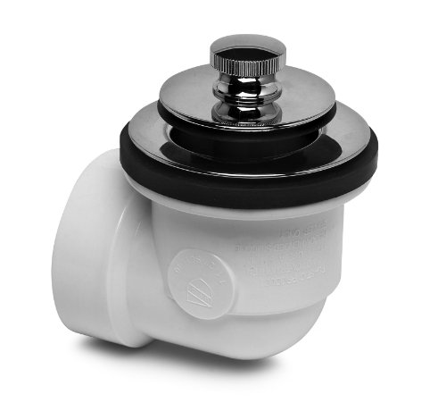 Oatey P7225B Dearborn Brass Half Kit Schedule 40 PVC Uni-Lift Stopper, Chrome